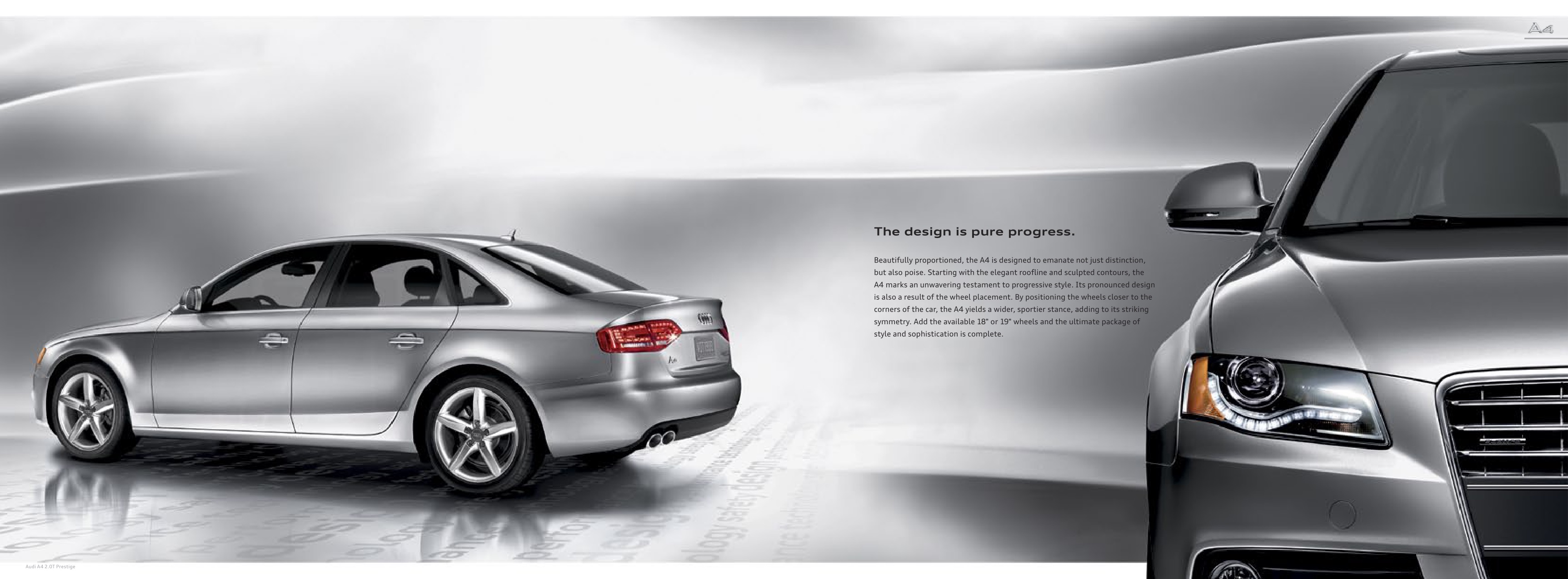 2010 Audi A4 Brochure Page 2